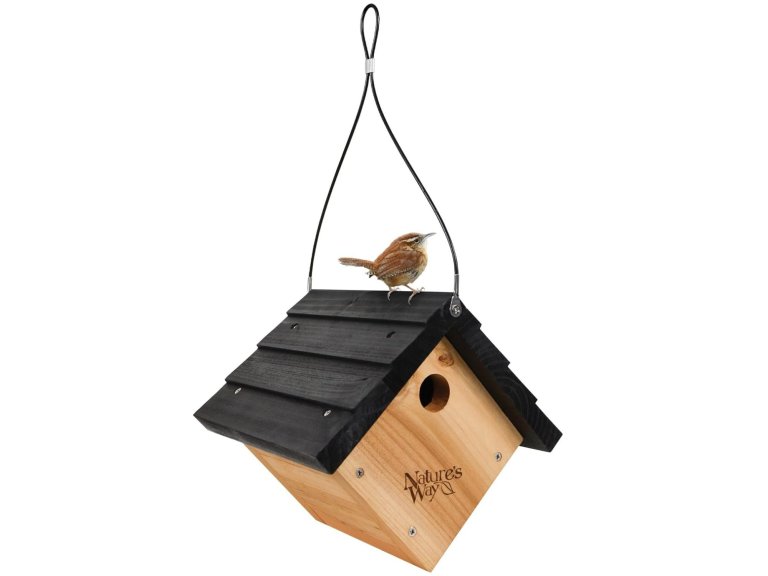 The Nature's Way Bird Products Traditional Wren House on a white background