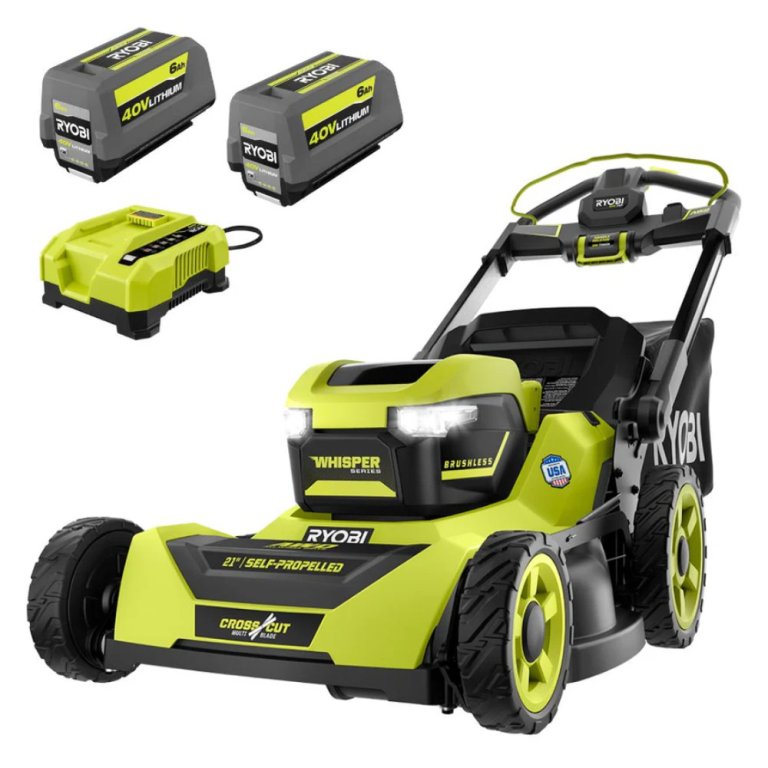 Ryobi 40V HP AWD Cordless Self-Propelled Lawn Mower