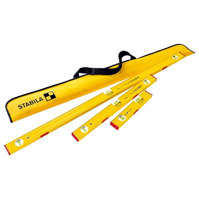 Stabila Pro Set 80 AS Spirit Levels With Case