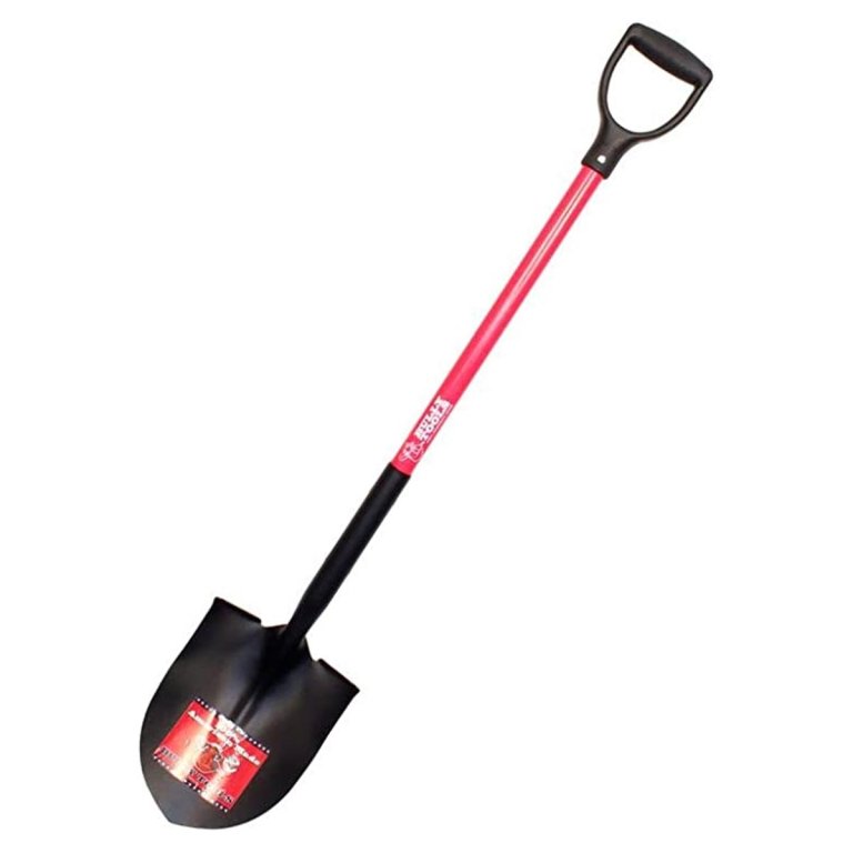 The Best Gardening Tools Option Bully Tools 14-Gauge Round Point Shovel