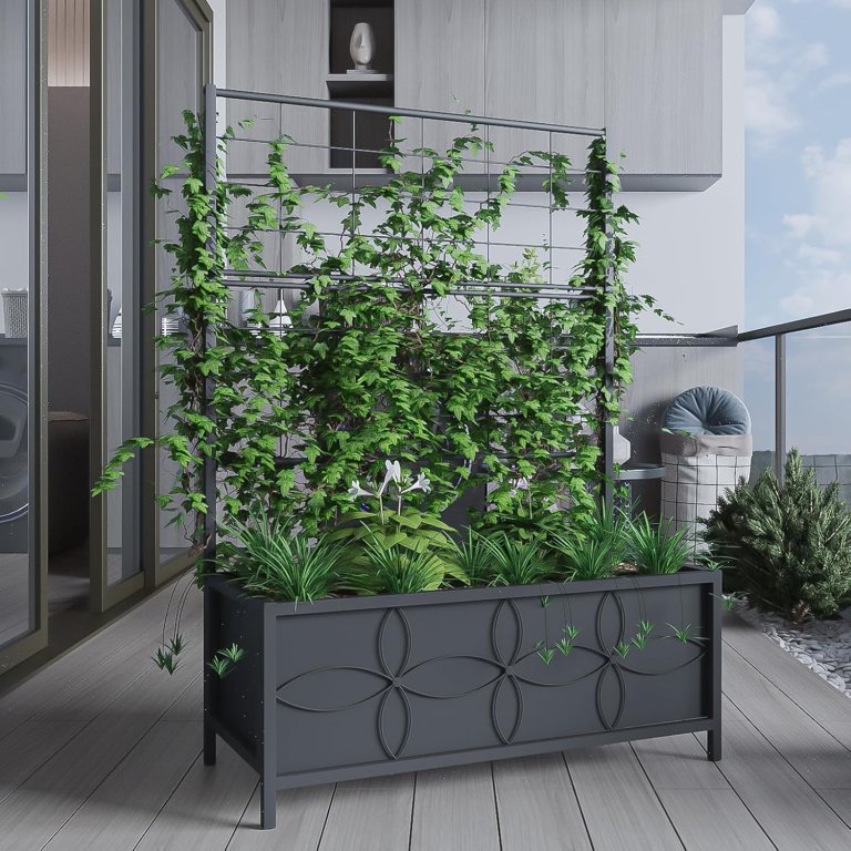 The Gifts You Never Knew Mom Wanted Zhongma Raised Garden Bed With Trellis