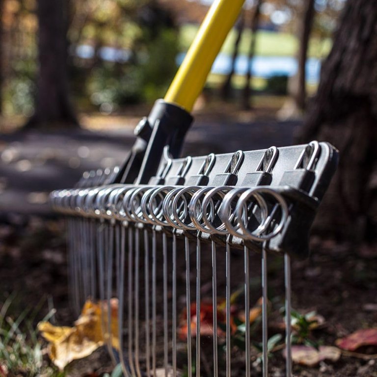 The Groundskeeper II Professional Landscape Rake