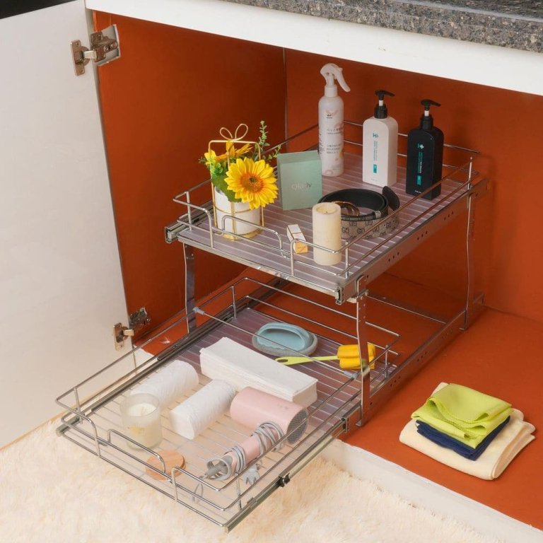The Home Depot Spring BF Best Deals Roundup SKYSHALO Pull-Out Cabinet Organizer