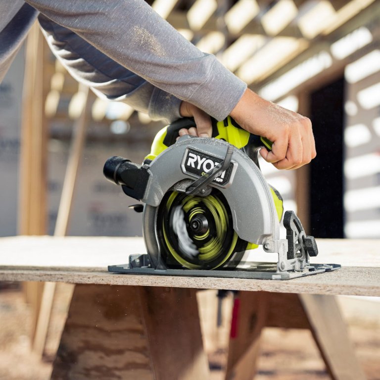 The Home Depot Spring BF Power Tools Ryobi 7-1 4 in. Circular Saw Kit