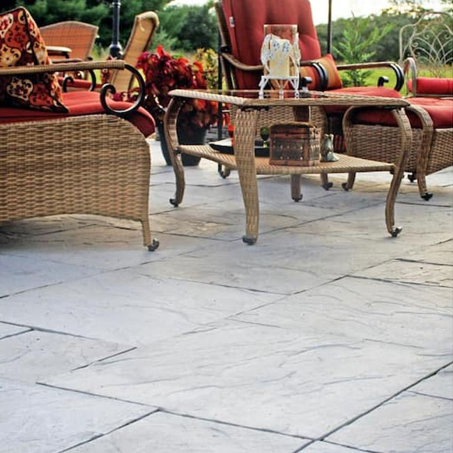 The Home Depot Spring Black Friday Savings Lawn and Garden Nantucket Pavers 12x12 in. Patio-on-a-Pallet (Gray)