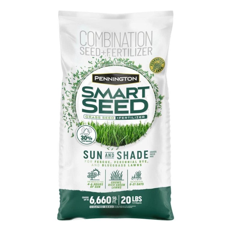 The Home Depot Spring Lawn Care Deals Roundup Pennington Smart Seed Sun & Shade North (20 lbs)