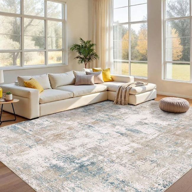 The Home Depot Spring Roundup Home Inclusion HaiiMeid Van Gogh Modern Abstract Rug