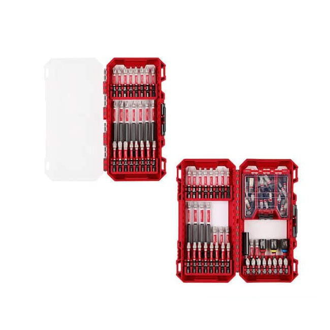 The Home Depot Spring Roundup Home Inclusion Milwaukee SHOCKWAVE Driver Bit Set (100-Piece)