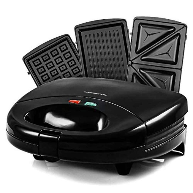 The Home Depot Spring Roundup Home Inclusion OVENTE 3-in-1 Electric Sandwich & Waffle Maker