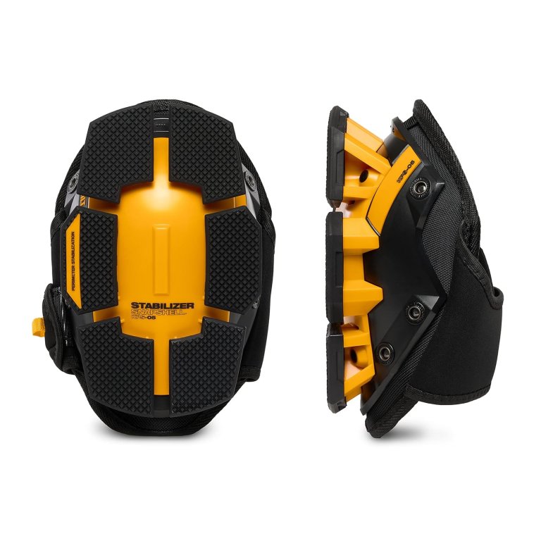 ToughBuilt GelFit Black Stabilizer Knee Pads