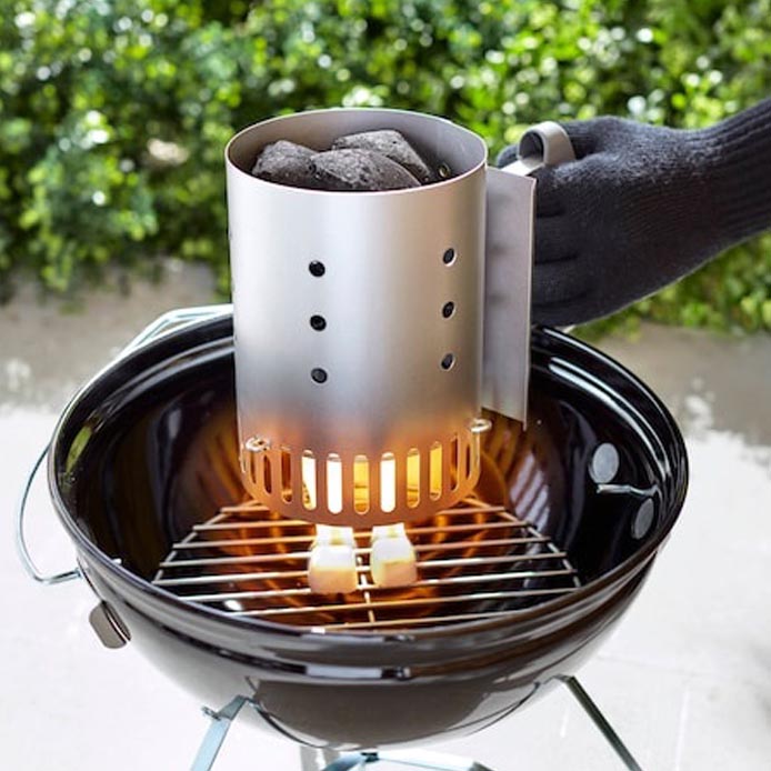Best Father's Day Gifts for the Dad Who Lives Outside Weber Smokey Joe 14-Inch Charcoal Grill