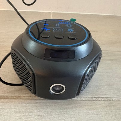 The Borhood Ultrasonic Pest Repellent on a table during testing