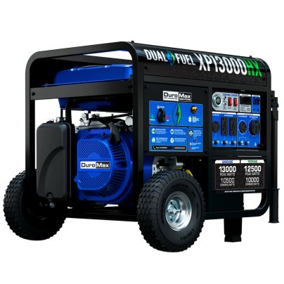 DuroMax 13,000-Watt Dual Fuel Portable Generator