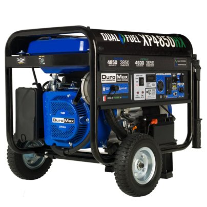 DuroMax 4,850-Watt Dual Fuel Portable Generator