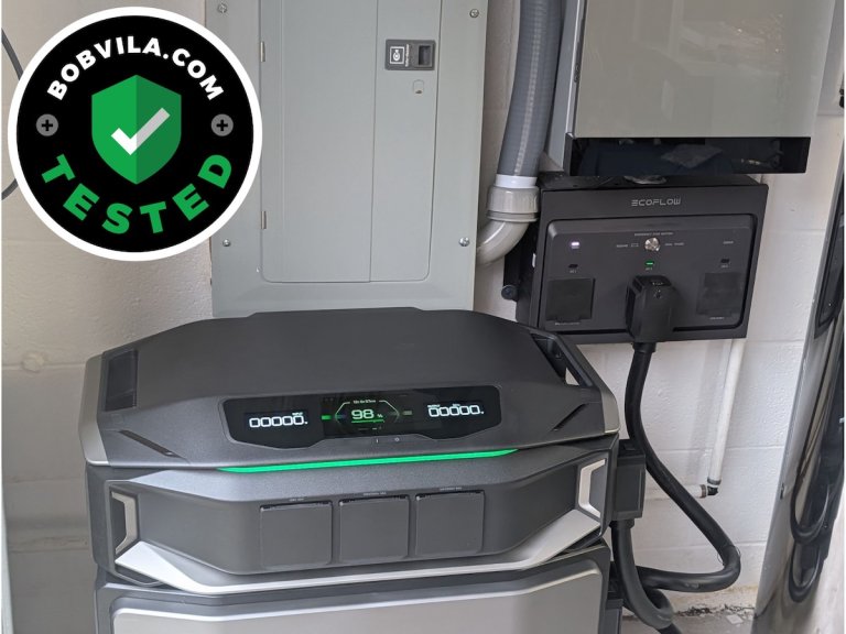 The EcoFlow Delta Pro Ultra X whole-house system after installation