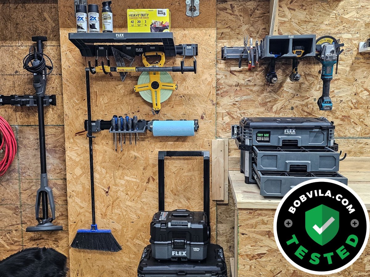 FLEX Tools Track and Storage