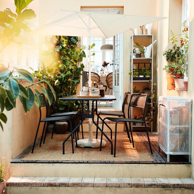 IKEA Outdoor Living Shade That Works Overtime