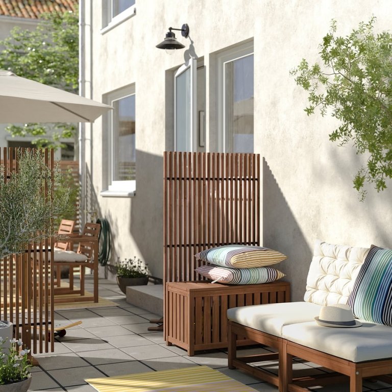 IKEA Outdoor Living The Stylish Solution for a Little More Privacy
