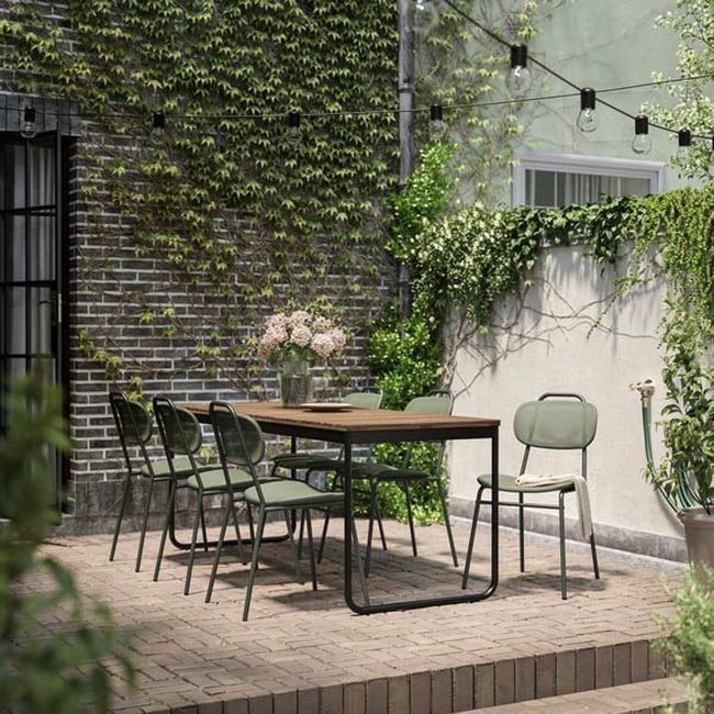 IKEA Outdoor Living Väsman Ensholm Dining Set