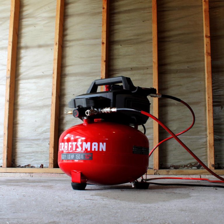 May Deals at Lowes CRAFTSMAN 6-Gallon Portable Pancake Air Compressor