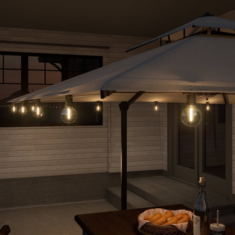 Memorial Day Patio Deals Round Up Arlmont & Co. 50FT LED Outdoor String Lights