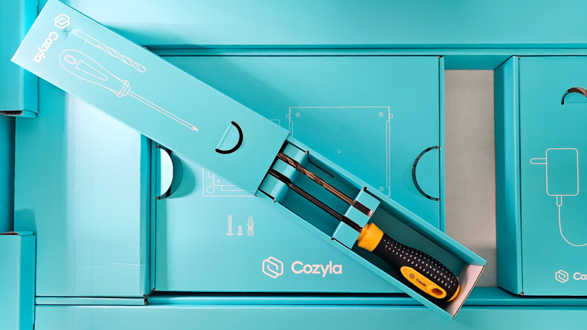Mounting tools included