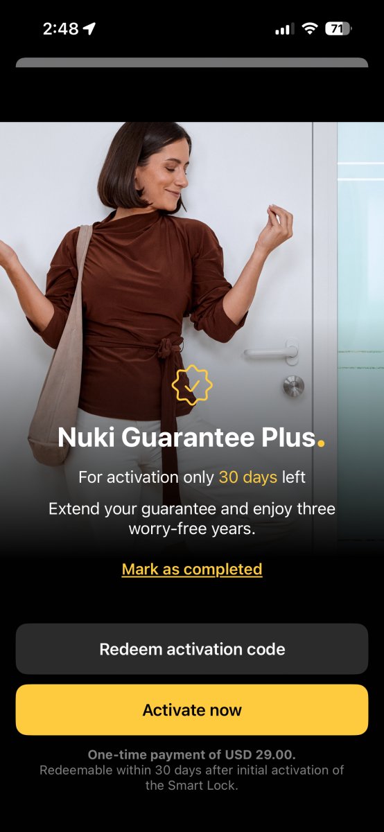 The Nuki Smart Lock app02
