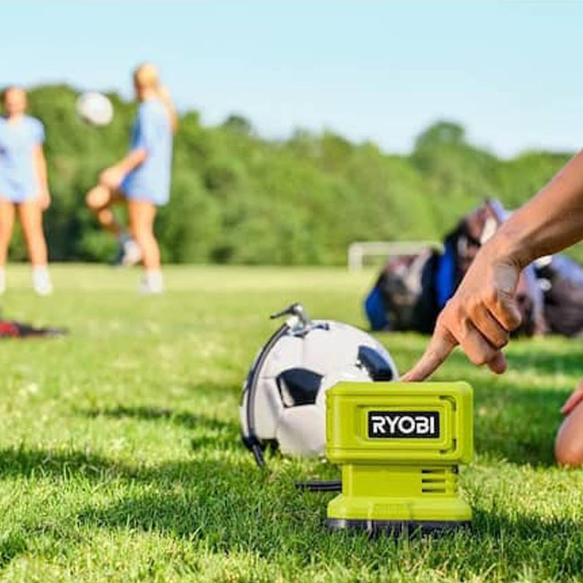 Ryobi Deals for Memorial Day RYOBI ONE+ 18V High Pressure Inflator