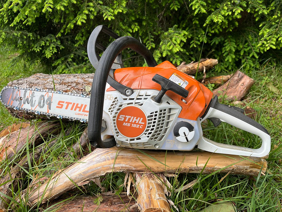 Stihl MS 182 C-BE chainsaw_overview