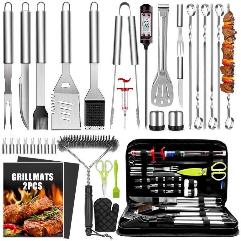 The Taimasi Grill Tool Set on a white background