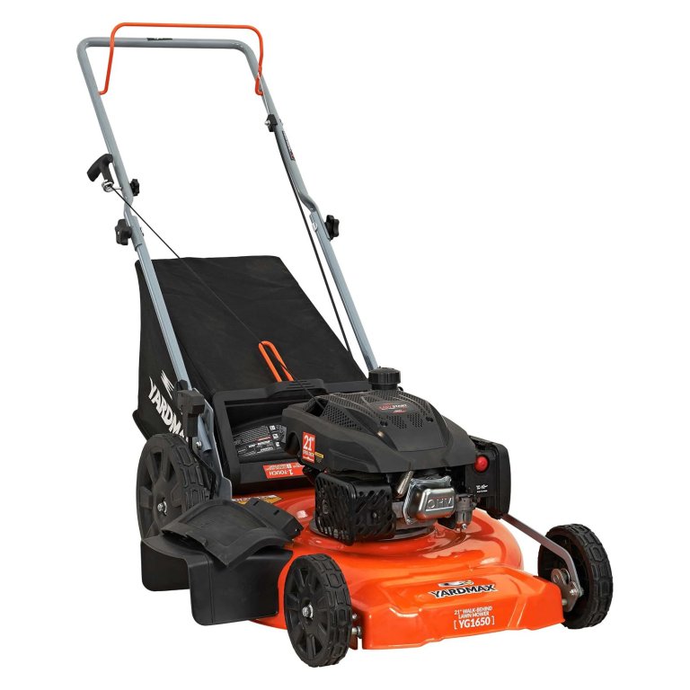 The Best Affordable Lawn Mowers Yardmax YG1650 21 3-in-1 Walk-Behind Gas Lawn Mower