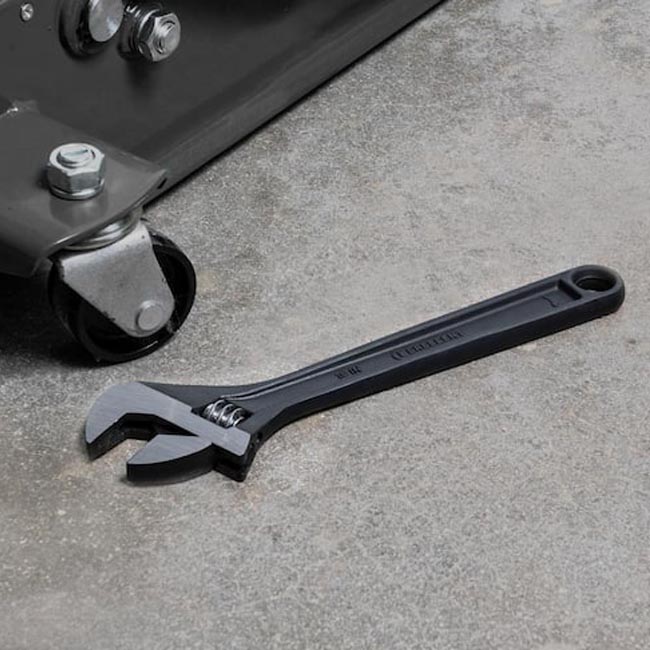The Best Gifts for the DIY Dad Crescent 10-Inch Adjustable Black Oxide Wrench