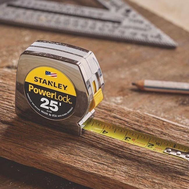 The Best Gifts for the DIY Dad Stanley 25-Foot PowerLock Tape Measure