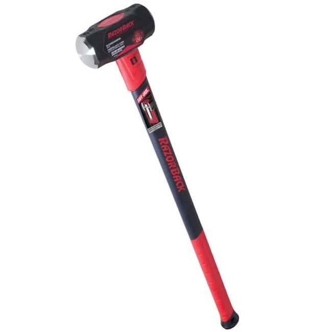 The Razor-Back 34-Inch 8-Pound Sledgehammer on a white background