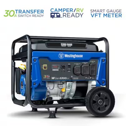 Westinghouse 6,600-Watt Portable Generator