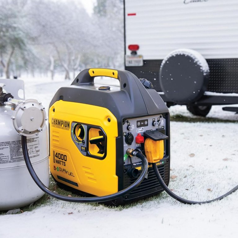 Early Prime Day Generator Deals Champion 4000-Watt Dual Fuel Inverter Generator