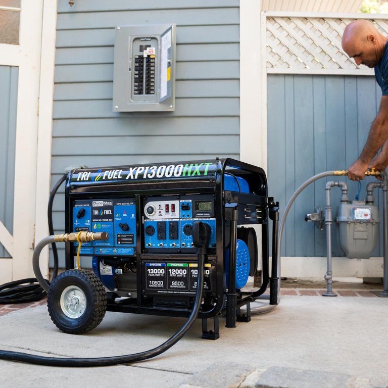 Early Prime Day Generator Deals DuroMax XP13000HXT Tri Fuel Portable Generator