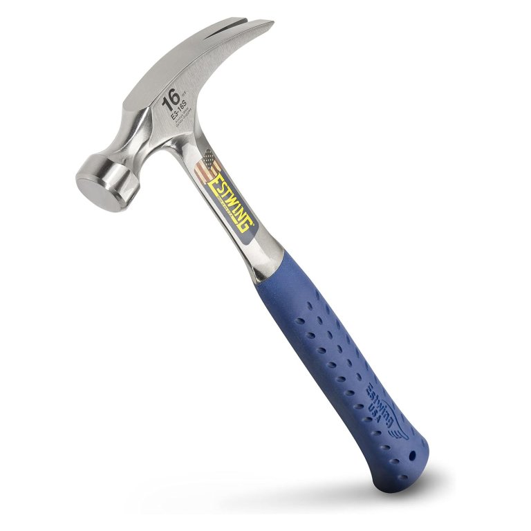 The Estwing Rip Claw 16 oz. Hammer on a white background