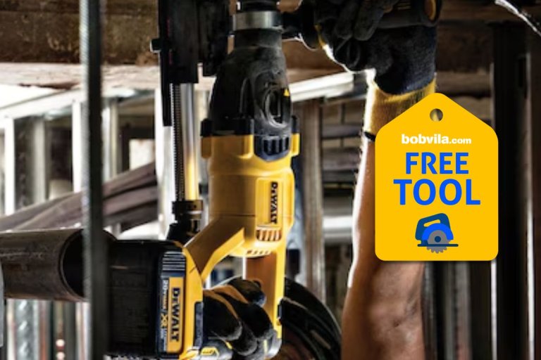 Lowe's Is Giving Away Free DeWalt Power Tools Ahead of Father's Day—Rotary Hammers, Routers, Saws, and More