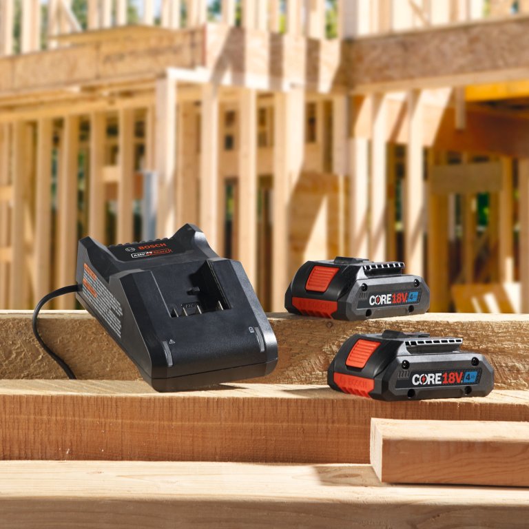 Lowe's Father's Day Deals on Bosch and Dremel Tools Bosch 18V CORE18V 4 Ah Battery 2-Pack
