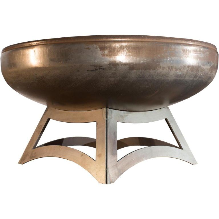 The Ohio Flame Liberty Fire Pit With Hollow Base shown on a white background