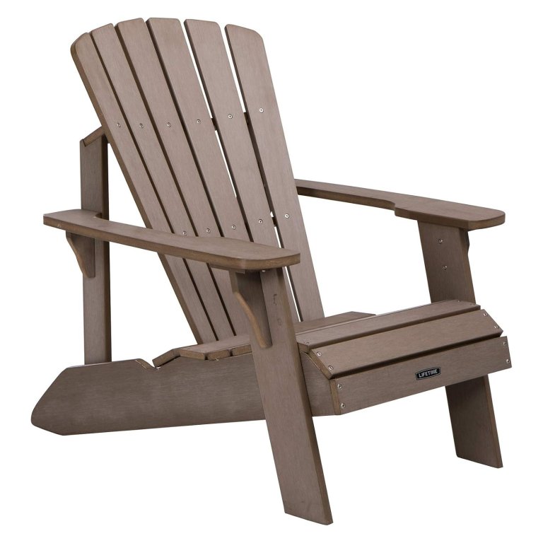 The Lifetime Adirondack Chair on a white background
