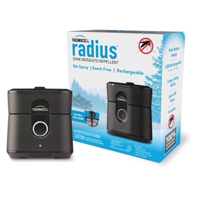 The Thermacell Radius Zone Gen. 2.0 Mosquito Repellent on a white background