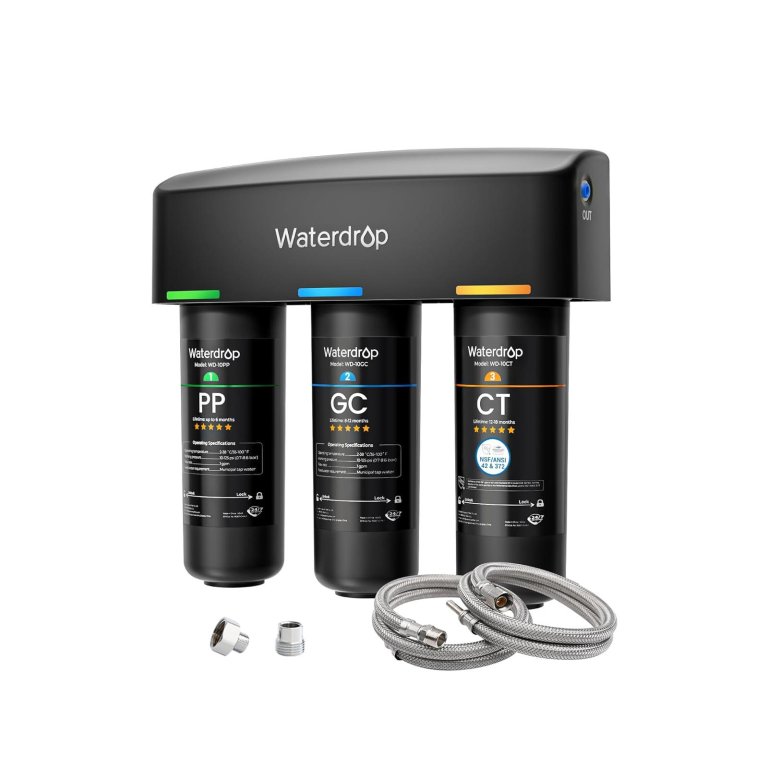 Prime Day Home Appliances Waterdrop Under-Counter Water Filtration System