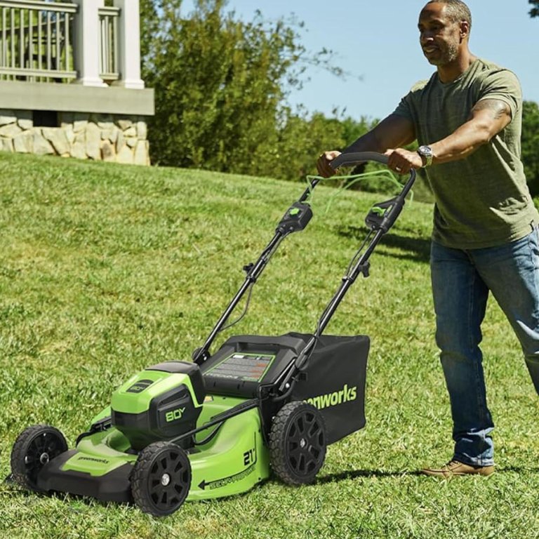 Prime Day Mower Deals Greenworks 80V Self-Propelled Lawn Mower