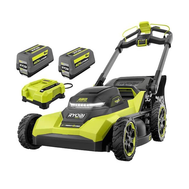 Ryobi Deal Ryobi 40V HP Brushless 21-in Self-Propelled Mower Kit