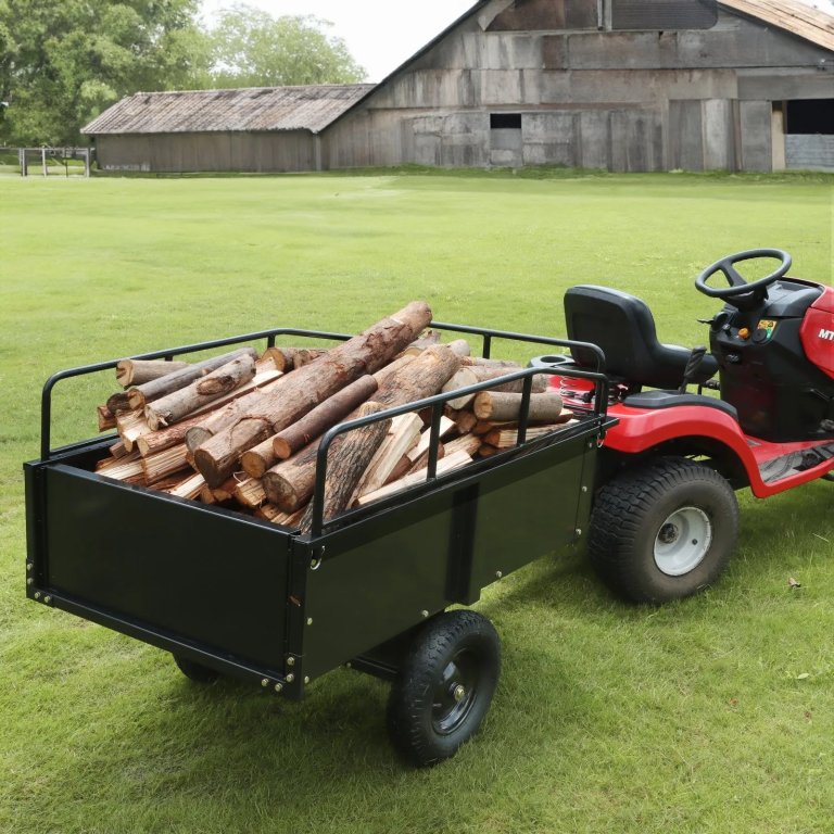 Vevor Summer Sale VEVOR Heavy-Duty ATV Steel Dump Trailer
