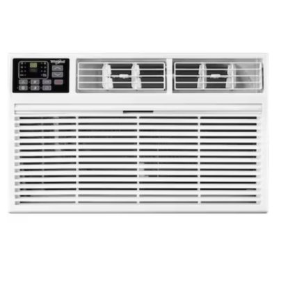 The Whirlpool WHAT081-1BW Through-the-Wall Air Conditioner on a white background