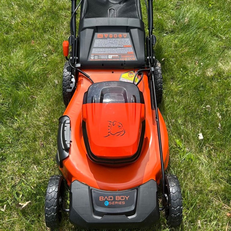 Bad Boy 80V Brushless 21 Self-Propelled Lawn Mower top view