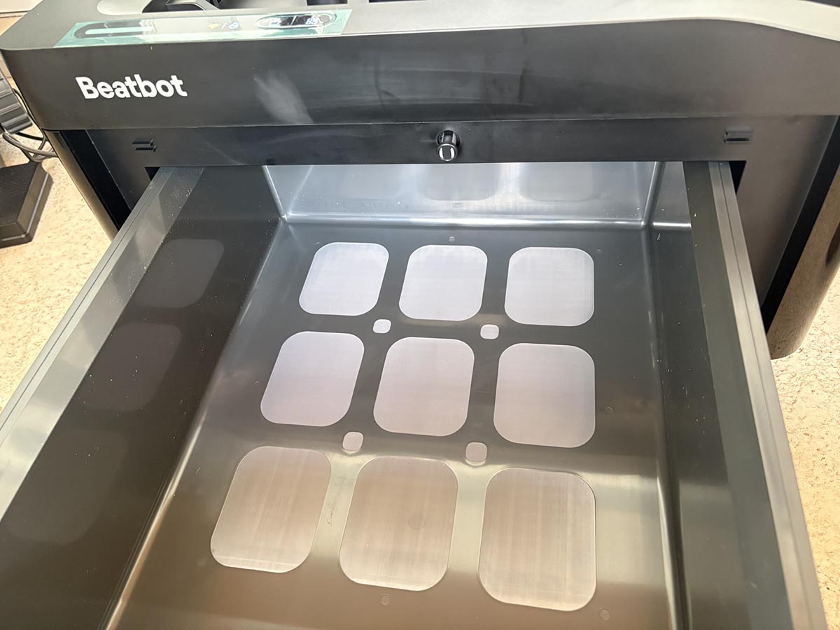 The Beatbot AquaSense X filter basket
